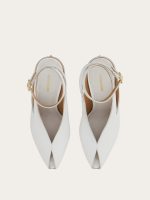 Ferragamo Peep toe wedge sandal - Image 4